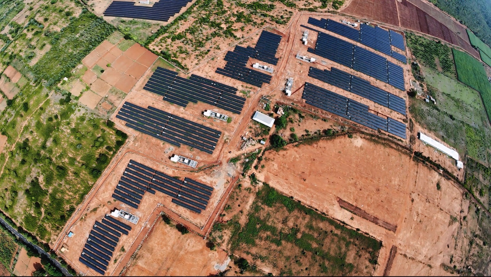 12 MWp ground-mount solar park — Sivagangai, Tamil Nadu